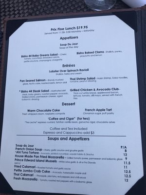 Menu photo 3 Bistro 44 Northport, NY