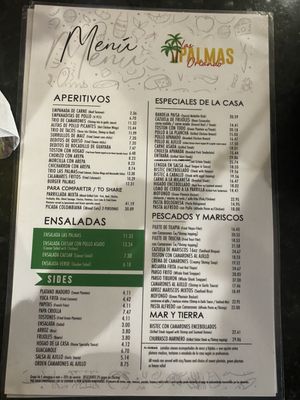 Menu photo 4 Las Palmas Orlando, FL