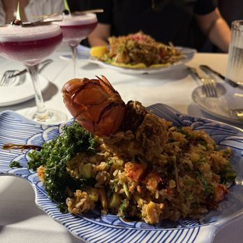 Poor Calvin's - Lobster fried rice- picture doesn't do it justice - Asian Fusion Near Me - Atlanta, Georgia
