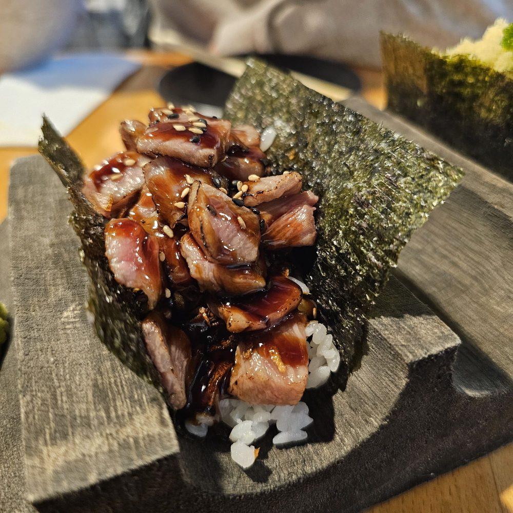 Kusshi - A5 wagyu taco (4.5/5) - Sushi Bars Near Me - Vienna, Virginia Kusshi - A5 wagyu taco (4.5/5) - Sushi Bars Near Me - Vienna, Virginia