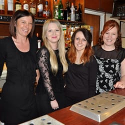 Cross Inn - Our friendly team, Joanna, Vicki, Jessica & Rhiannon