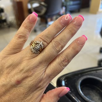 Meadow's Nails Spa - October is Pink Month. Come on Ladies get your pink on! - Nail Salons Near Me - Stafford, Texas