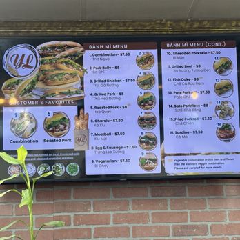 Y-Linh Sandwiches - Menu - Vietnamese Near Me - San Jose, California Y-Linh Sandwiches - Menu - Vietnamese Near Me - San Jose, California