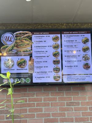 Menu photo 4 Y-Linh Sandwiches San Jose, CA Menu photo 4 Y-Linh Sandwiches San Jose, CA