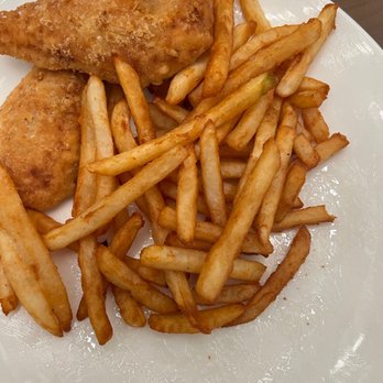 ATX Olive Company - Kids meal chicken strips and fries - Pizza Near Me - Austin, Texas