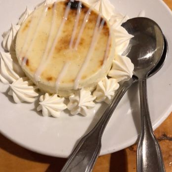 O. C. White's Restaurant - Vanilla Bean Creme Brûlée Cheesecake - Seafood Near Me - St Augustine, Florida
