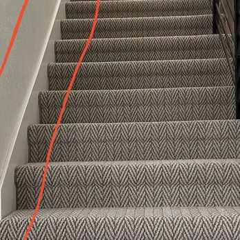 Precision Home Design and Remodeling - Carpet install not straight, starting with edging that shouldn't be showing. - General Contractors Near Me - La Jolla, California Precision Home Design and Remodeling - Carpet install not straight, starting with edging that shouldn't be showing. - General Contractors Near Me - La Jolla, California