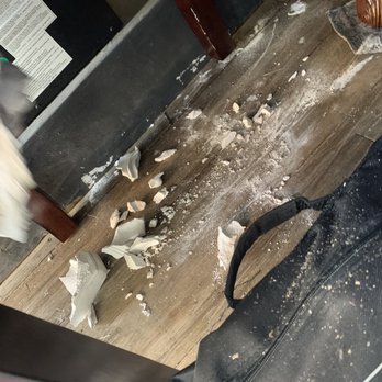 High Tech Movers - More damage from base holder - Movers Near Me
