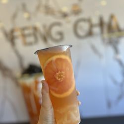 Feng Cha l Boba Tea - Ol Overflowing Grapefruit