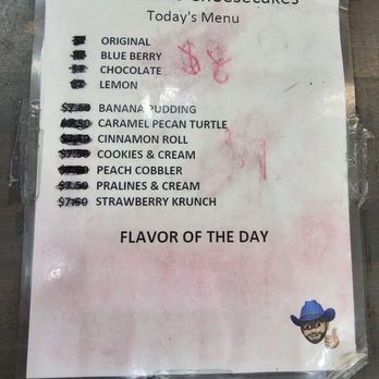 Doll Babee Cheesecakes - Cheesecake slice prices. 7/19/2025 - Bakeries Near Me - Lakewood, California Doll Babee Cheesecakes - Cheesecake slice prices. 7/19/2025 - Bakeries Near Me - Lakewood, California
