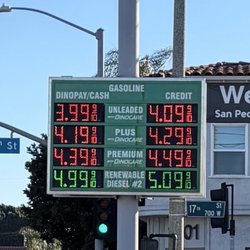 Sinclair Gas and Dino Mart - Prices 01/17/26