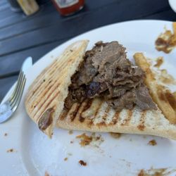 Mill House Inn - Yaphank cheese steak sandwich