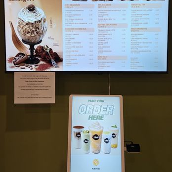 Yuki Yuki - Menu screen and ordering tablet - Bubble Tea Near Me - San Diego, California Yuki Yuki - Menu screen and ordering tablet - Bubble Tea Near Me - San Diego, California