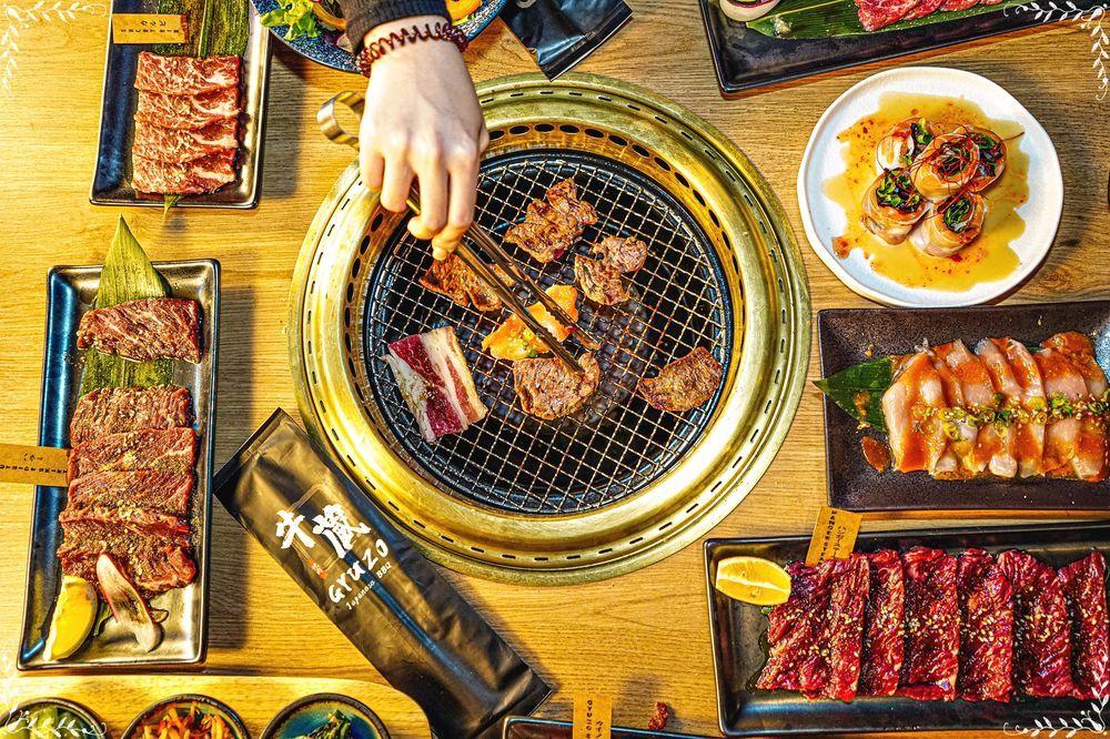 Food from Gyuzo Japanese BBQ