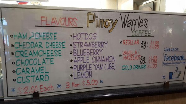 Menu photo 2 Pinoy Waffles Markham, ON