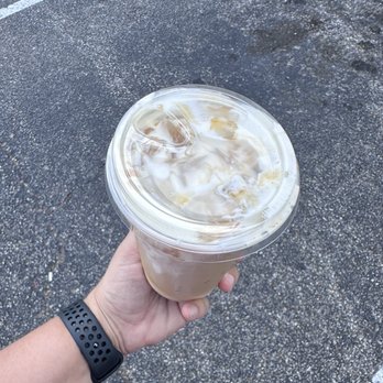 Coffee Central - Bananas Foster Latte - Coffee & Tea Near Me - Southaven, Mississippi Coffee Central - Bananas Foster Latte - Coffee & Tea Near Me - Southaven, Mississippi