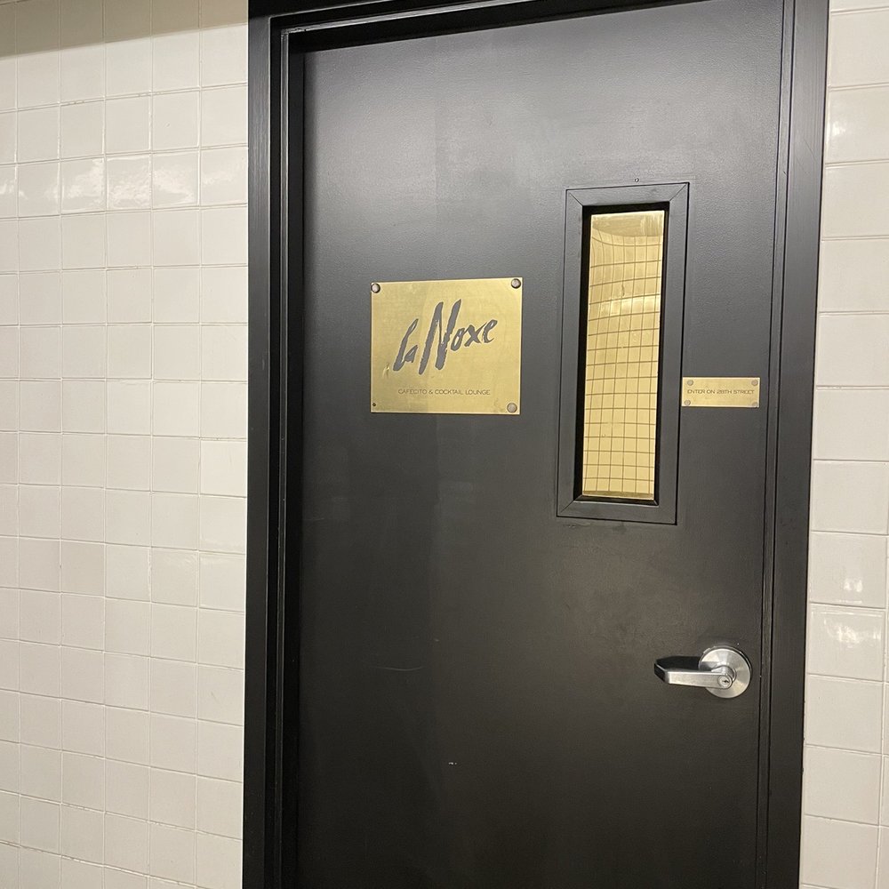 La Noxe - Door by the subway entrance (being used as an exit now) - Wine Bars Near Me - New York, New York La Noxe - Door by the subway entrance (being used as an exit now) - Wine Bars Near Me - New York, New York