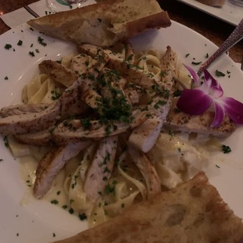 Watermark Grille - Fettuccine Alfredo with chicken - Steakhouses Near Me - Naples, Florida Watermark Grille - Fettuccine Alfredo with chicken - Steakhouses Near Me - Naples, Florida