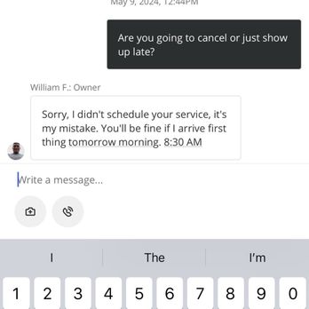 Professional Roofing - No call no show 45 minutes late - Roofing Near Me