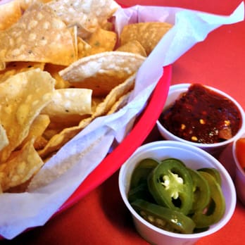 Taqueria La Mexicana - Chips, pickled jalapenos/carrots, and hot salsa... - Mexican Near Me - Tracy, California Taqueria La Mexicana - Chips, pickled jalapenos/carrots, and hot salsa... - Mexican Near Me - Tracy, California