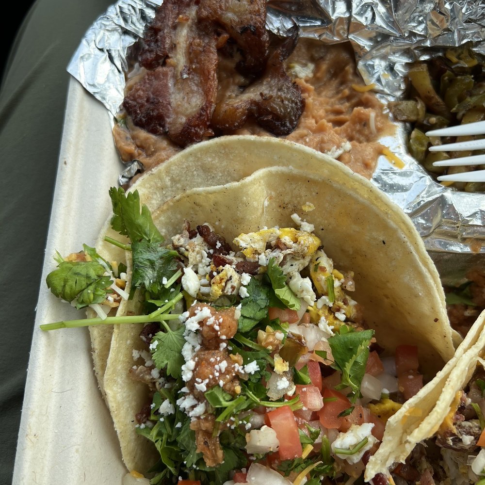 Bacon breakfast taco Bacon breakfast taco