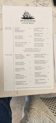 Menu photo 7 The Black Pearl Newport, RI Menu photo 7 The Black Pearl Newport, RI