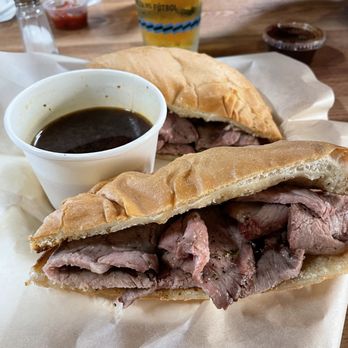 Rancho Nipomo Deli & BBQ - Tri-Tip Dip. Not bad. Perfectly acceptable. They don't have horseradish, I asked. - Barbeque Near Me - Nipomo, California Rancho Nipomo Deli & BBQ - Tri-Tip Dip. Not bad. Perfectly acceptable. They don't have horseradish, I asked. - Barbeque Near Me - Nipomo, California
