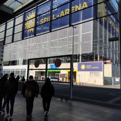 MERKUR SPIEL-ARENA - Stadion erreicht / Stadium reached