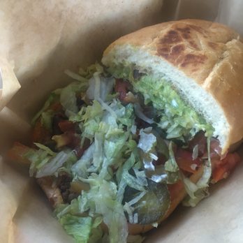 Tacos Oasis - Torta with asada - Food Stands Near Me - Everman, Texas Tacos Oasis - Torta with asada - Food Stands Near Me - Everman, Texas