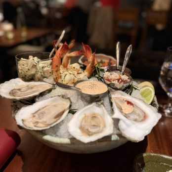 Little’s Oyster Bar - seafood tower with oysters, shrimp, jumbo blue crab, and salmon crudo - Seafood Near Me - Houston, Texas Little’s Oyster Bar - seafood tower with oysters, shrimp, jumbo blue crab, and salmon crudo - Seafood Near Me - Houston, Texas