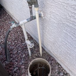 a drain in the corner of a house a drain in the corner of a house