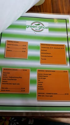 Menu photo 6 Green Ghost Tacos Ridgeland, MS