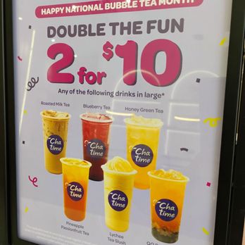 Chatime - Specials April 2026. - Bubble Tea Near Me - Ottawa, Ontario Chatime - Specials April 2026. - Bubble Tea Near Me - Ottawa, Ontario