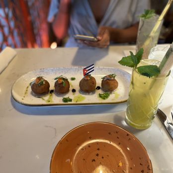 La Mulata - Beef & Cheese Croquettes - Cuban Near Me - Miami Beach, Florida