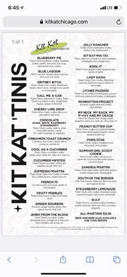 Menu photo 1 Kit Kat Club Chicago, IL