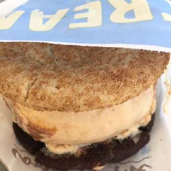 CREAM - Double chocolate chip cookie & Snicker doodle cookie with salted caramel ice cream. So Delicious!! - Desserts Near Me - Berkeley, California CREAM - Double chocolate chip cookie & Snicker doodle cookie with salted caramel ice cream. So Delicious!! - Desserts Near Me - Berkeley, California