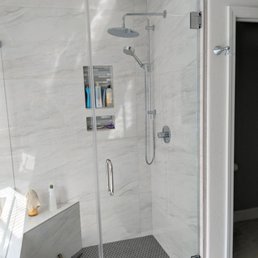 a walk in shower a walk in shower