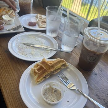 Just Love Coffee Cafe - Brandon FL - Forgot to take a photo before digging in - Breakfast & Brunch Near Me - Brandon, Florida Just Love Coffee Cafe - Brandon FL - Forgot to take a photo before digging in - Breakfast & Brunch Near Me - Brandon, Florida