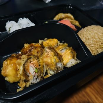 Sushi Factory - Dynamite roll Bento Box - Sushi Bars Near Me - Jacksonville, Florida Sushi Factory - Dynamite roll Bento Box - Sushi Bars Near Me - Jacksonville, Florida