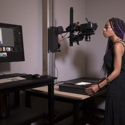 Curatorial - Phase One digital scan capture facilities.