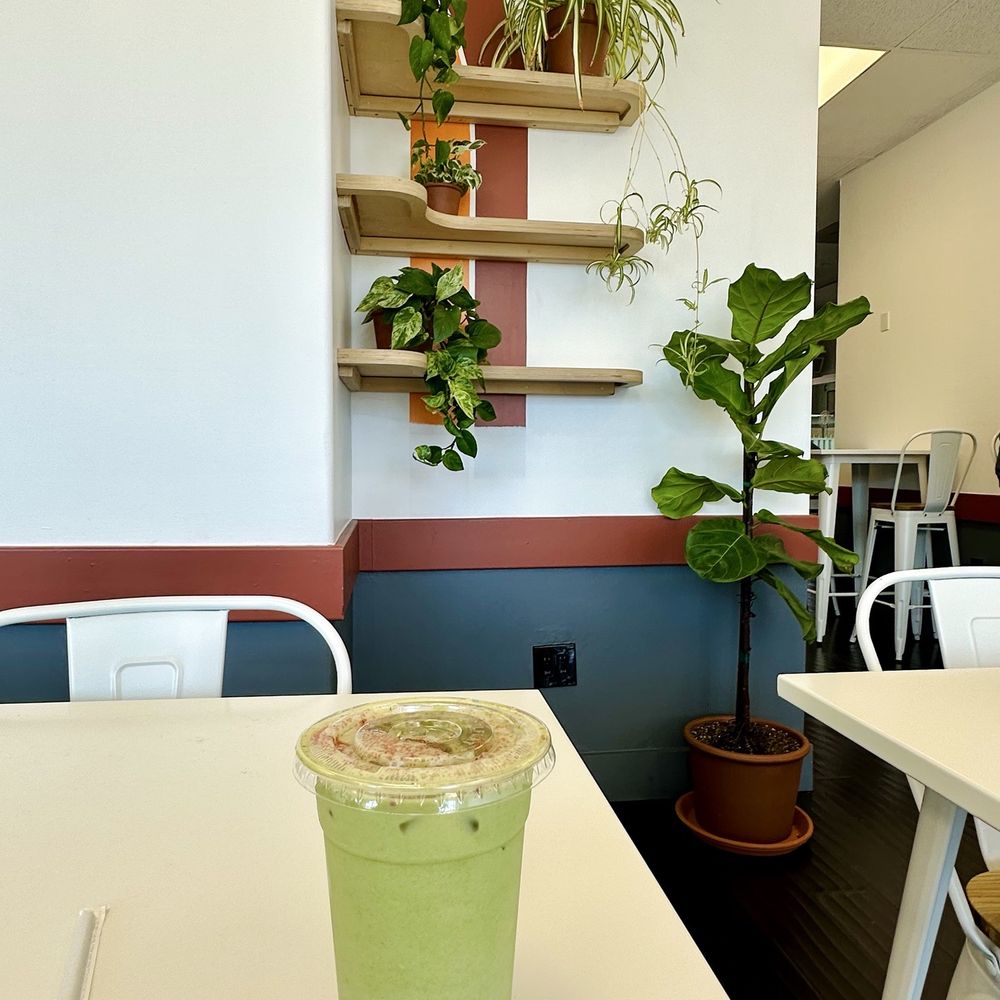 Strawberry matcha