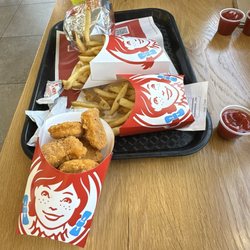 Wendy's - spicy nuggets and fries
