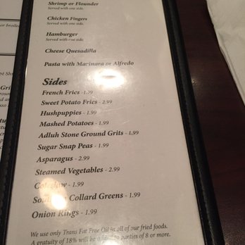 Catch 22 - The menu - Seafood Near Me - Chapin, South Carolina