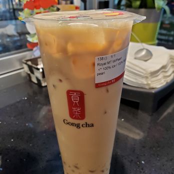 Gong Cha - Royal Milk Tea with pearls - Bubble Tea Near Me - Vancouver, British Columbia Gong Cha - Royal Milk Tea with pearls - Bubble Tea Near Me - Vancouver, British Columbia