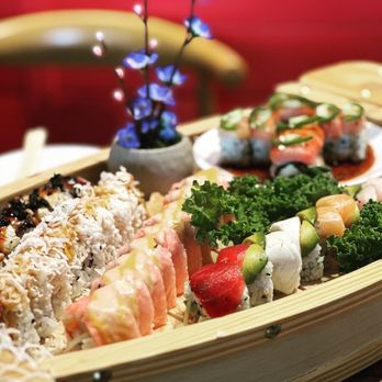 Kaiyo Sushi - Assortment of signature sushi rolls - Sushi Bars Near Me - Bellevue, Nebraska