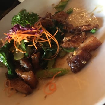 My Black Thai - Pork belly sauté dish - Thai Near Me - Jackson Heights, New York My Black Thai - Pork belly sauté dish - Thai Near Me - Jackson Heights, New York