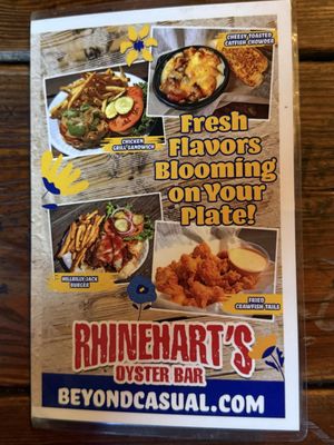 Menu photo 3 Rhinehart's Oyster Bar Augusta, GA Menu photo 3 Rhinehart's Oyster Bar Augusta, GA