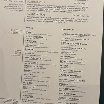 Wally's - Menu - New American Near Me - Beverly Hills, California