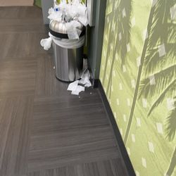 LA Fitness - Travis take some responsibility for the cleanliness of yr gym