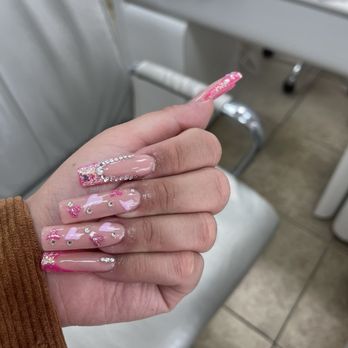 Pretty Nail Studio - Exactly how I wanted them - Nail Salons Near Me - El Monte, California